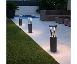 FARO BARCELONA Bolardo luminoso LED Twist