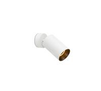 Faro Barcelona - Foco ajustable Stan GU10 máx. 5W - Metal pintado, instalación en pared o techo, bombilla no incluida - Blanco
