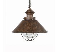 FARO BARCELONA Lámpara colgante Náutica diseño antiguo, 34,5 cm