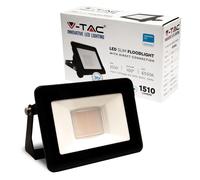 Faro LED 20W Proyector Chip Samsung Exterior SMD Luz Fría Bianco Negro V-TAC