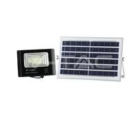 V-TAC Lámpara solar colgante 8573 1x12 W IP65 Negro