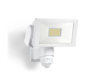 Faro LED con sensor Steinel, modelo LS 300 S, color blanco, temperatura de color 4000K, número de artículo 067588