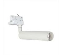 Faro LED de Carril Trifásico 15W Luz Natural Blanco Negro V-TAC