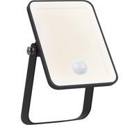 Faro LED exterior Osram, modelo Essential, con sensor de movimiento, 13,2 cm, luz blanca neutra, color