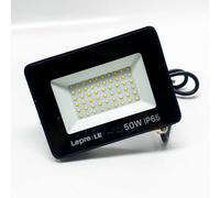 Faro LED Lepro de 50W, para exteriores, superbrillante, con 4250 lúmenes. Reflector IP65 resistente al agua, luz blanca fría de 5000K, ideal para patios, entradas de vehículos, puertas, garajes, pasil