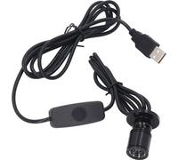Faro LED sencillo para zonas residenciales, con cable de 2 metros, sin interruptor de atenuación. Ideal para iluminación de marcos y muebles, así como para luminarias eléctricas en recibidores. Emite 