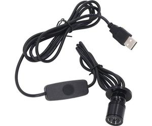 Faro LED sencillo para zonas residenciales, con cable de 2 metros, sin interruptor de atenuación. Ideal para iluminación de marcos y muebles, así como para luminarias eléctricas en recibidores. Emite 