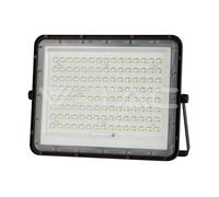 Faro LED Solar Floodlight 20W IP65 Negro con Mando 6400K V-tac VT-180W-B