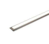 Faro lineal LUMICA Ricol LED, longitud 2600 mm, color acero inoxidable