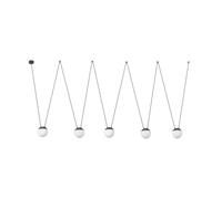 Faro MINE SPACE, 5 bombillas, LED, E27, IP20, Blanco