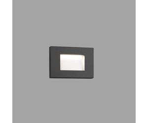 Faro, modelo 70162, LED, 90 lúmenes, IP65, color gris