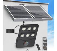 Faro solar LED, 2700K/4000K/6500K, 1 unidad, para uso en exteriores