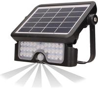 Faro solar LED de 5W con sensor de movimiento, 4000K, color