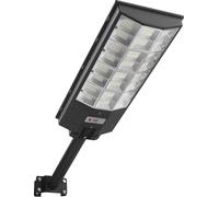 Faro solar para exteriores de 8000W, 450000 lúmenes, luz para estacionamientos comerciales, encendido al anochecer y apagado al amanecer. Lámpara de seguridad LED con sensor de movimiento, iluminación