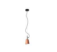 Faro STUDIO Lámpara de techo colgante tipo cúpula, 11 cm, negro mate, rosa