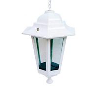 Farol de jardín Aluminio colgante E27 60W Blanco GSC 000700075