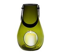Farol Holmegaard H25 cm Diseño con luz en vidrio soplado a boca