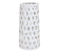 Farol portavelas de madera 46.5x18.5x18.5 cm