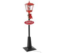 Farola De Navidad Con Papá Noel Y Led 180 Cm Vidaxl