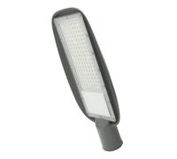 Farola LED 100W, luz cálida 2700K, alta nergética, ideal para alumbrado público y jardines.