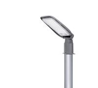 Farola LED Aigostar 30W Luz Blanca Fría 6500K 2550lm - Iluminación LED para Exterior IP65 - Protección de Impactos IK08 - Ideal para Patios, Aparcamientos, Canchas, Calles y Jardines