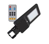 Farola Led Solar 4800lm 120lm/w Con Sensor De Movimiento Y Crepuscular 4000k Blanco Neutro