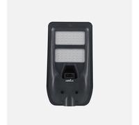 Farola led solar bazan 100w 6500k gris 1400lm ip65 c/mando sensor movi