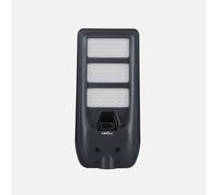 Farola led solar bazan 200w 6500k gris 2890lm ip65 c/mando y sensor mo
