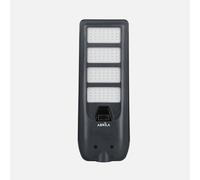 Farola led solar bazan 300w 6500k gris 3980lm ip65 c/mando y sensor mo
