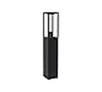 Farola nozelo grande ip44 1xe27 l.14xan.14xal.80cm aluminio+cristal an
