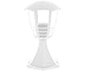 Farola/sobremuro terva pequeño ip44 1xe27 al.30xd.17cm blanco