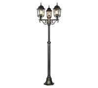 Farola Volturno (60 W, Color del marco: Bronce, Sin bombillas)