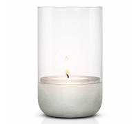 Farolillo CALMA M, 22,5 cm, gris claro, Blomus