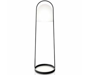 Farolillo solar de exterior SUNLIGHT 100 cm, negro, acero, Eva Solo