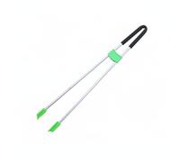 FashionCha Recolector de Basura Pinza de Recogida Herramienta de Alcance Garra Metálica Mecanismo Ergonómico Construcción de Aluminio Facilita la Limpieza en Jardines y, Negro, Cabez Goma