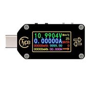 Fasizi TC66 Tipo-C PD Trigger USB Voltaje Amperímetro Medidor de capacidad Medición de 2 vías Cargador Batería APP PC USB Tester