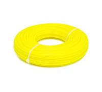 FAST WORLD SHOPPING - Hilo para desbrozadora de 3 mm cuadrado, bobina de nailon de 15 metros de alta resistencia para cortacésped y desbrozadora, uso intensivo, mantenimiento del verde y jardinería