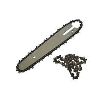 FAST WORLD SHOPPING ® Repuesto mini motosierra a batería de 6 pulgadas - Barra guía con doble cadena para motosierra eléctrica, hoja ideal para poda, jardinería y corte de troncos y setos