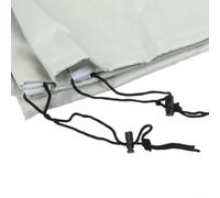Fastigeaty Manta solar para piscina, resistente 420D Oxford, protector de carrete, bolsa de almacenamiento resistente a los rayos UV, funda de invierno escarcha (18 pies)