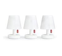 Fatboy® Edison the Mini | Lámpara de mesa blanca pequeña | Mini bombillas LED recargables | Juego de lámparas de mesa para interior y exterior |