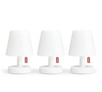Fatboy® Edison the Mini | Lámpara de mesa blanca pequeña | Mini bombillas LED recargables | Juego de lámparas de mesa para interior y exterior |