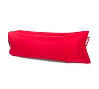 Fatboy Lamzac 3.0 - Sofá Hinchable para Adultos y niños, sofá de Camping, Cama Hinchable, 200 x 90 x 50 cm, sin Bomba, para Uso en Interiores y Exteriores, Red