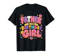 Father of The Birthday Girl Donut Party Theme Camiseta