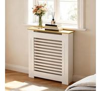 FATIVO Cubre Radiadores Blanco MDF: 78x20x92,5 cm (Horizontal)