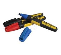 Stanley – Marcador FatMax 0-47-315 – Punta biselada – Blíster 3 uds (negro, rojo, azul)