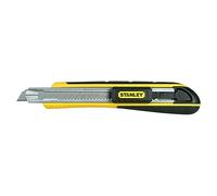 FatMax Cuchillo cúter (Largo: 138 mm, Amarillo, Ancho de la hoja: 9 milímetros (mm))