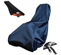 Fauhapyway Cubierta impermeable para cortacésped para máquinas tipo empuje construidas con tela Oxford 210D y clasificación de presión de agua de 2000 mm (XL: 193 x 112 x 64 cm)
