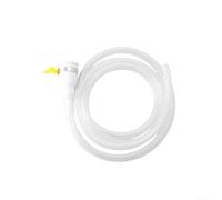 Fauhapyway Manguera de extensión flexible de PVC para riego de jardín, tubo de plástico transparente con conector estándar, diseño flexible suave (4 metros)