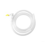 Fauhapyway Manguera de extensión flexible de PVC para riego de jardín, tubo de plástico transparente con conector estándar, diseño flexible suave (1 metro)