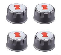 Fauhapyway Perillas Control Gas para weber para spirit para e210 E310 Aluminio (4pcs)